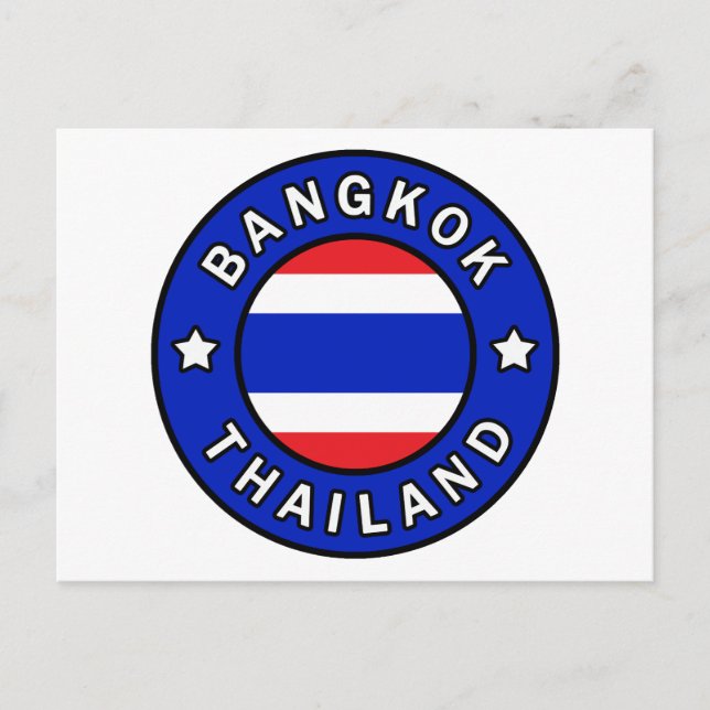 Carte Postale Bangkok Thaïlande (Devant)