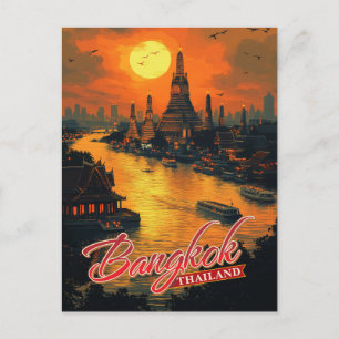 Carte Postale Bangkok, Thaïlande