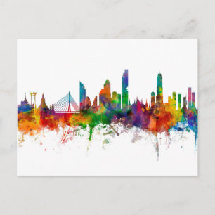 Carte Postale Bangkok Thaïlande Skyline