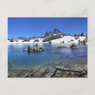 Carte Postale Banner Peak et un lac de montagne - Sierra Nevada