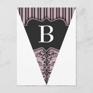 Carte postale Bannière Bannière Banderon Drapeau P