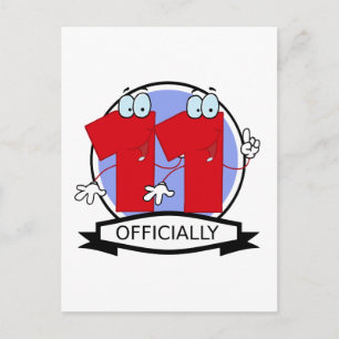 Carte Postale Bannière officielle 11 Anniversaire