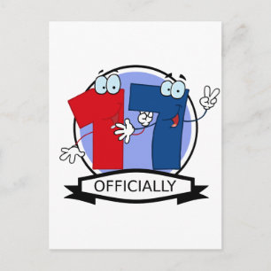 Carte Postale Bannière officielle 17 Anniversaire