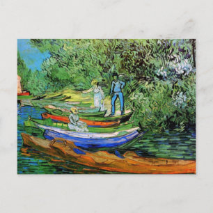 Carte Postale Banque de l'Oise à Auvers Vincent van Gogh