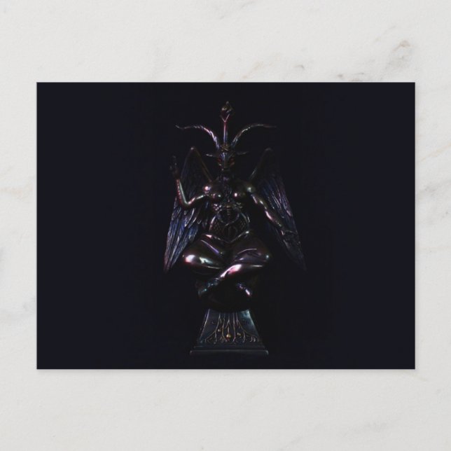 Carte Postale Baphomet (Devant)