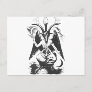 Carte Postale Baphomet
