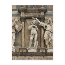 Baptême du Christ - statue de Florence