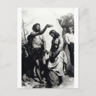 Carte Postale Baptême du Christ. vers 1879