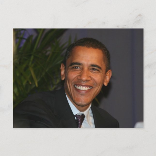 Carte Postale Barack Obama (Devant)