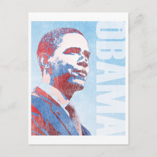 Carte Postale Barack Obama 2008