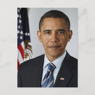 Carte Postale BARACK OBAMA 44ème Président des Etats-Unis