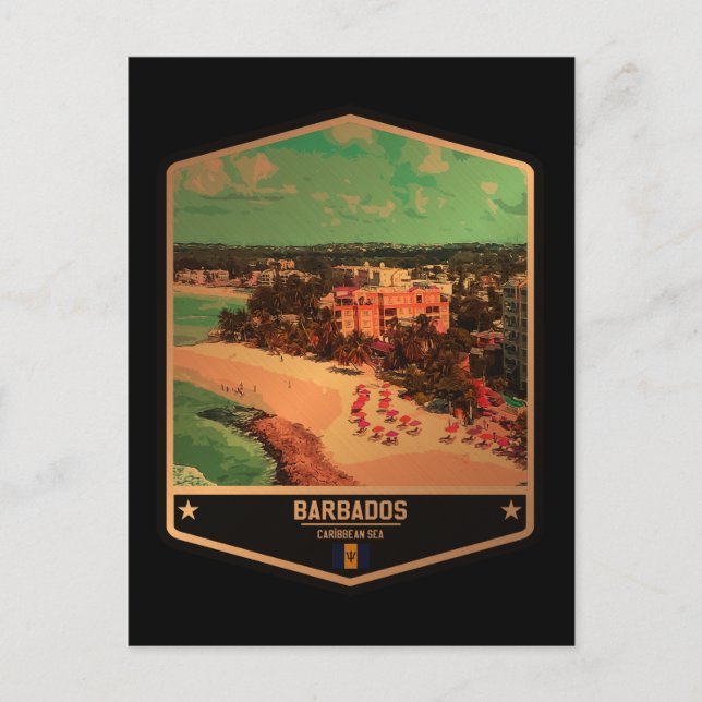 Carte Postale Barbade (Devant)