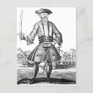 Carte Postale Barbe noire