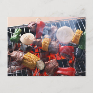 Carte Postale Barbecue