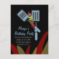 Barbecue d'été au parc pour anniversaire Pique-niq