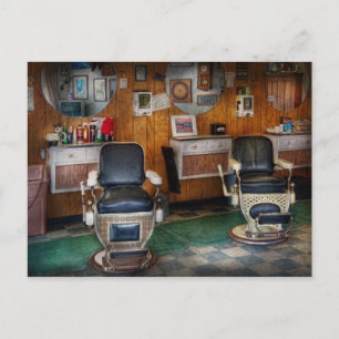 Carte Postale Barber - Frenchtown, NJ - Deux vieux fauteuils de 