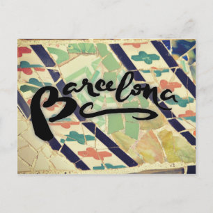 Carte Postale Barcelona postcard
