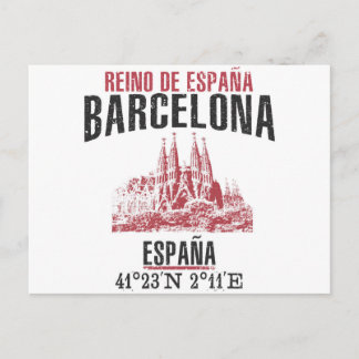 Carte Postale Barcelone
