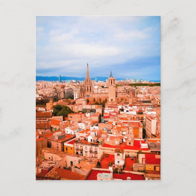 Carte Postale Barcelone (Devant)