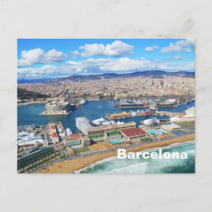 Carte Postale Barcelone