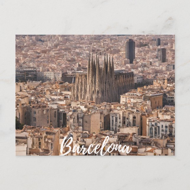 Carte Postale Barcelone (Devant)