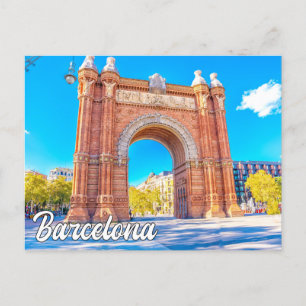 Carte Postale Barcelone, Espagne