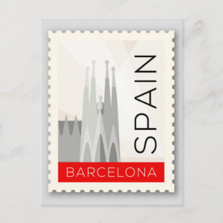 Carte Postale Barcelone Espagne