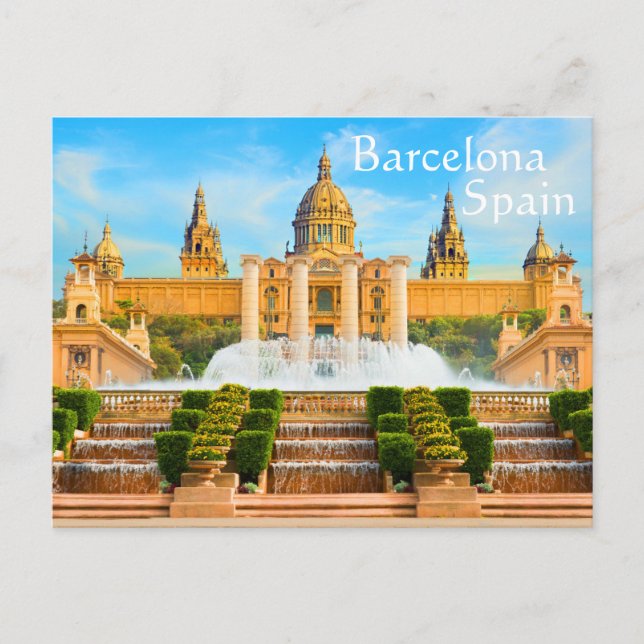 Carte Postale Barcelone Espagne (Devant)