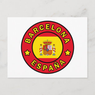 Carte Postale Barcelone Espagne