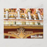 Barcelone Espagne Architecture espagnole colorée