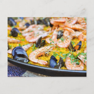 Carte Postale Barcelone Espagne   Paella espagnole