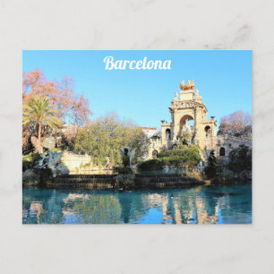 Carte Postale Barcelone Espagne Parc de la Ciutadella Voyage Pho