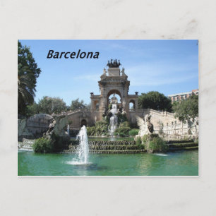 Carte Postale Barcelone—fontaine—barc—[kan.k].JPG