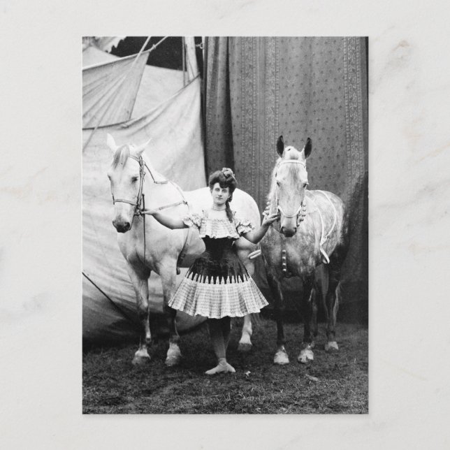 Carte Postale Bareback Girl : 1904 (Devant)