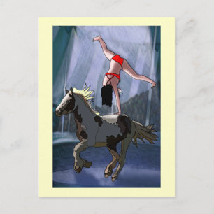 Carte Postale Bareback Rider