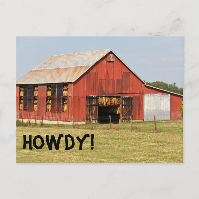 Carte postale Barn (Devant)