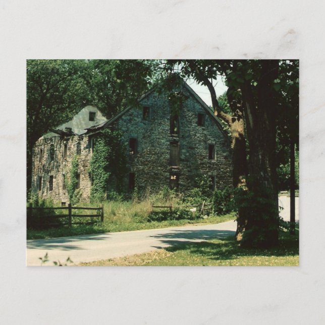 Carte postale Barn Ruin (Devant)