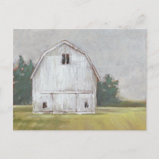 Carte Postale Barne rustique (Devant)