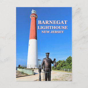 Carte Postale Barnegat Lighthouse, New Jersey Postcard