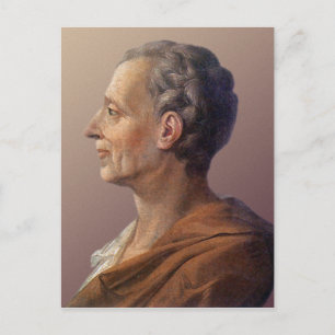 Carte Postale Baron de Montesquieu
