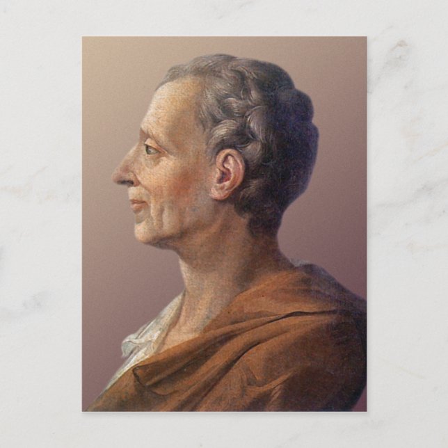 Carte Postale Baron de Montesquieu (Devant)