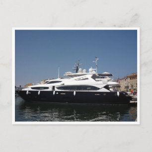 Carte Postale barques saint tropez maxi