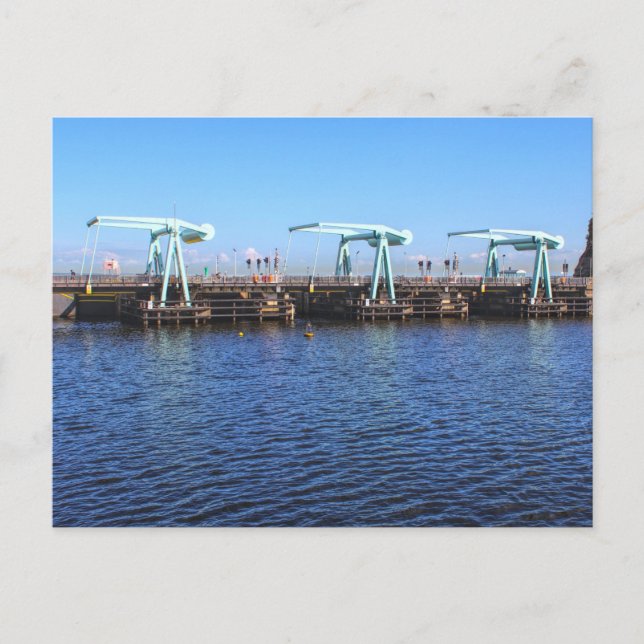 Carte Postale Barrage, Cardiff Bay Cardiff, Pays de Galles 2012 (Devant)
