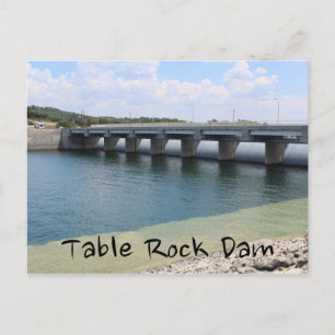 Carte Postale Barrage de roche de table n° 1