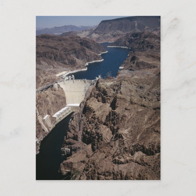 Carte Postale Barrage Hoover (Devant)