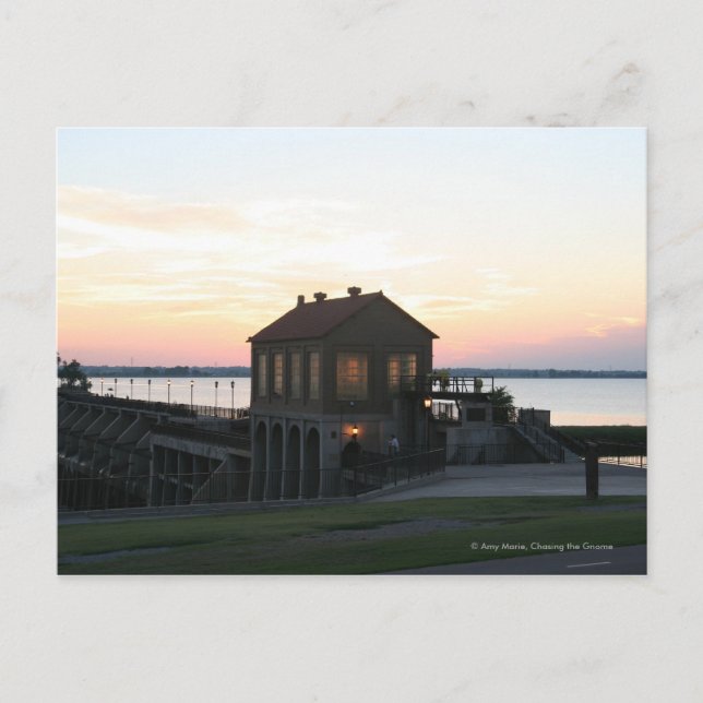 Carte Postale Barrage Suset (Devant)