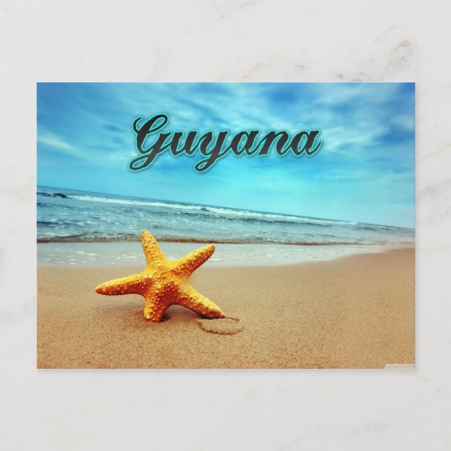Carte Postale Barre de Guyane (Devant)