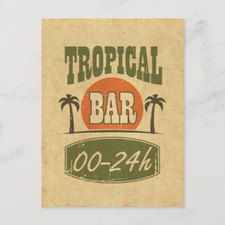 Carte Postale Barre tropicale