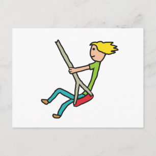 Carte Postale Basculer sur le vent