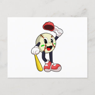 Carte Postale Base-ball avec base-ball